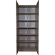 Dulap pentru organizarea si depozitarea hainelor, 80 x 28 x 202 cm, mesteacan