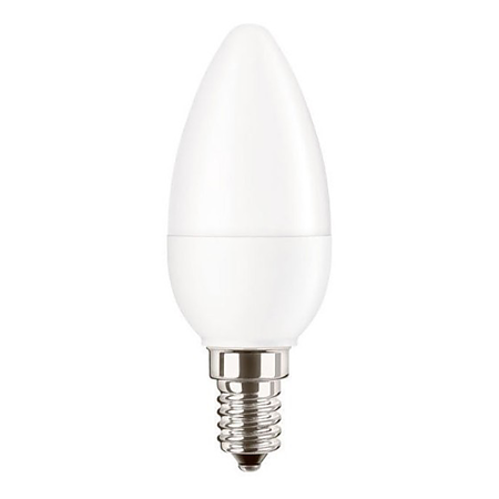 Bec Pila LED Philips, 4-25W, E14, alb cald, B35