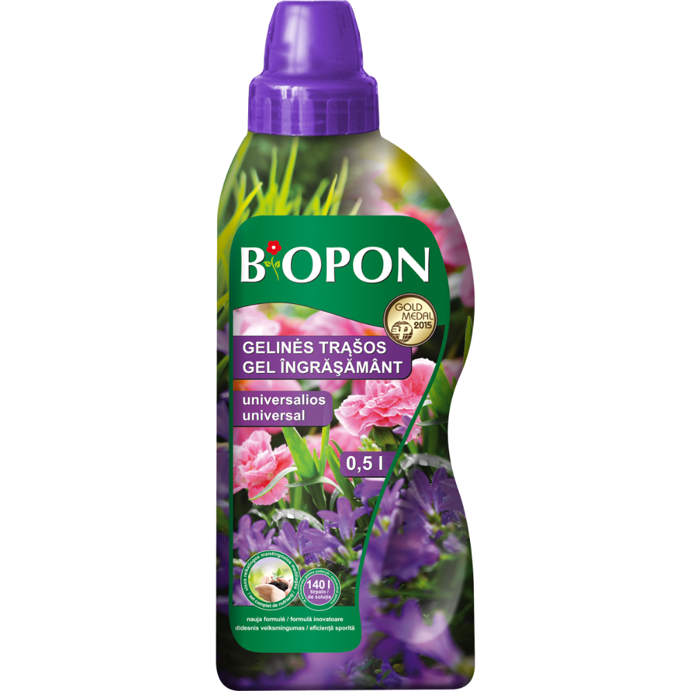 biopon elixir duo universal mod de utilizare Ingrasamant gel Biopon, universal, 0,5 L