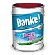 Email Danke uscare rapida, pentru metal, lemn, zidarie, exterior/interior, gri luminos, lucios, 4 l