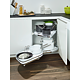 Set cosuri LeMans 2 cu amortizare Arena Style, crom/alb, deschidere stanga, pentru front de 450 mm 