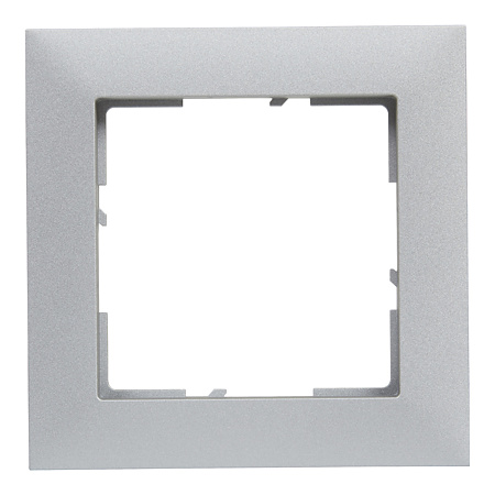 Rama de aparataj Legrand, New Suno, 1 modul, plastic, aluminiu 