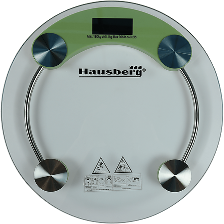 Cantar electronic baie,  Hausberg HB 6000, alb