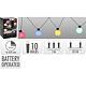 Ghirlanda luminoasa exterior, 10 LED-uri multicolore, 5 m