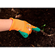 Manusi protective pentru copii Neo Tools, textil/latex, verde/potocaliu, marimea 5