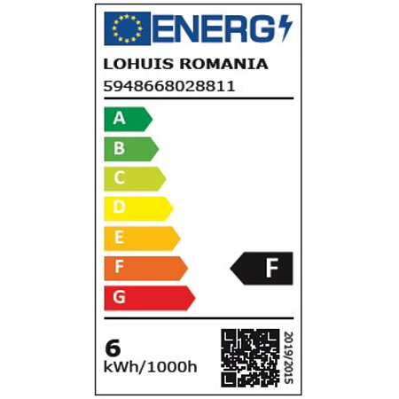 Bec LED dimabil 6W Lohuis, E27, sferic, lumina calda Bec LED dimabil 6W Lohuis, E27, sferic, lumina calda