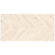 Gresie portelanata exterior/interior KAI Tilia Natural, rectificata, tip chevron, mat, decor lemn, crem, 60 x 120 cm