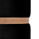 Taburet Ring, inel auriu, stofa negru H01, rotund, 38 x 38 x 40 cm