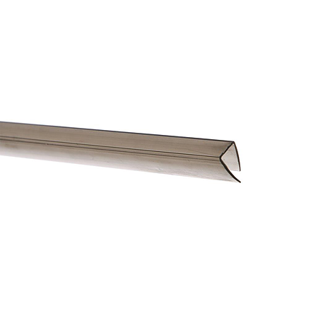 Profil U policarbonat Carboplak, bronze, L= 2,1 m, grosime 6 mm