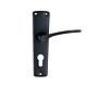Maner tip sild pentru cilindru, aluminiu, negru, 54 mm