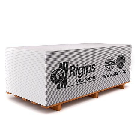 Placa gips-carton Rigips RB, 12.5 x 1200 x 2600 mm