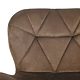 Scaun bucatarie / living Eliza, tapitat, catifea, cadru de lemn, maro, max. 110 Kg., 73 x 47 cm