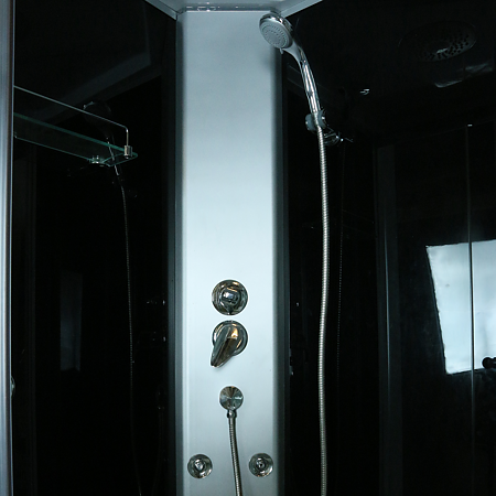 Cabina dus hidromasaj Sanotechnik PC50 , material profil aluminiu, 4mm, cadita semirotunda, 90 x 90 x 215 cm Cabina dus hidromasaj Sanotechnik PC50 , material profil aluminiu, 4mm, cadita semirotunda, 90 x 90 x 215 cm