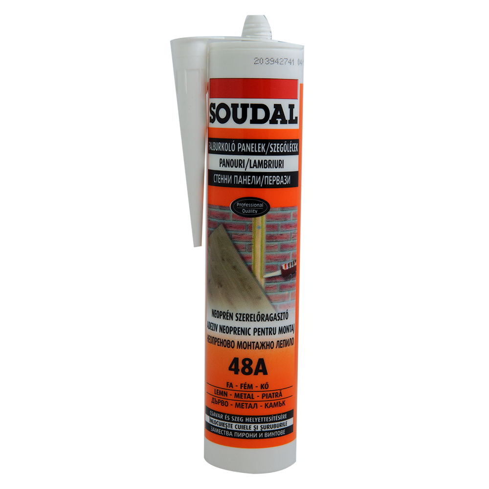 Adeziv pentru montaj Soudal 48A, 280 ml