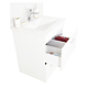 Mobilier baie Badenmob Seria 067, baza cu lavoar, PAL, alb, 60 x 46 x 52 cm