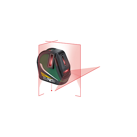 Nivela cu laser cu linii in cruce Bosch Universallevel 3, autonivelare, stativ si geanta