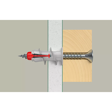 Dublu pentru gips – carton Fischer Duoblade, 28 x 40 mm, 40 bucati