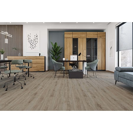 Parchet laminat 8 mm Kastamonu FW007 Parrot, nuanta medie, lemn stejar, clasa de trafic 33, unidrop, 1205 x 197 mm