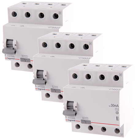 Intrerupator diferential RX3 Legrand 402064, 4P, 63A, 30mA
