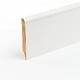 Plinta parchet MDF A100, alb, canal cablu, 2000 x 100 x 16 mm