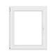 Fereastra PVC, 5 camere, deschidere oscilobatant, stanga, alb, 100 x 120 cm 
