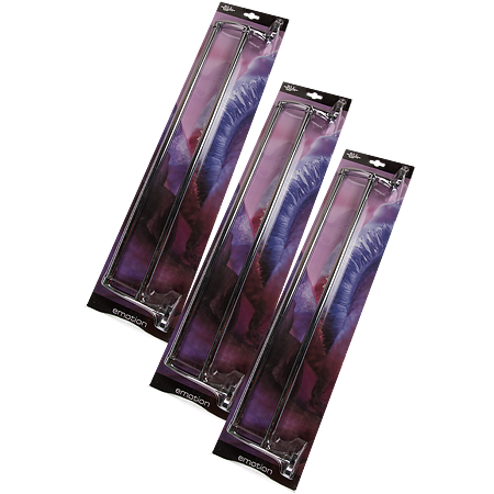 Suport dublu pentru prosop Bisk Emotion, metal, 645 x 130 x 80 mm