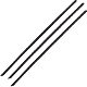 Franghie din polipropilena, tesuta, 4 mm, negru