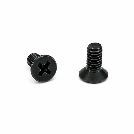 Surub metric Scilm, negru, M4 x 0,8 mm 
