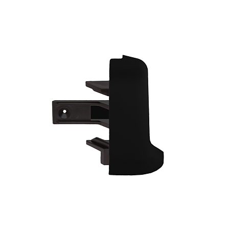 Set colt exterior plinta parchet Set, onyx 22716-6019, gri inchis/negru, PVC, 52 x 22.5 mm, 2 bucati/set