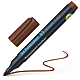 Marker permanent Schneider Maxx, varf rotund, 3 mm, cu vopsea maro 130