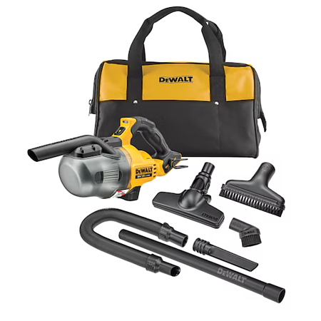 Aspirator de mana DeWalt DCV501LN, 18V, 300 W, 0.7 l 