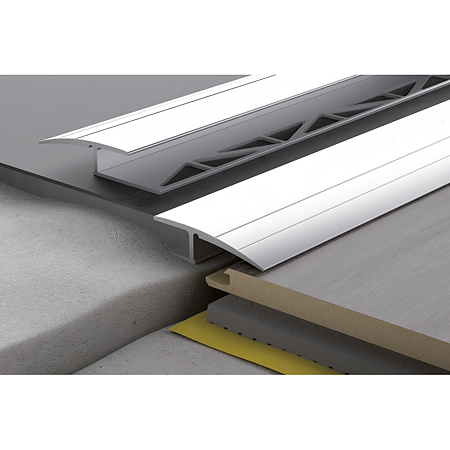 Profil de dilatație tip Z, aluminiu, argintiu, 100 cm Profil de dilatație tip Z, aluminiu, argintiu, 100 cm