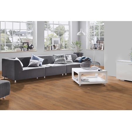 Parchet laminat 8 mm Kronospan Super Natural 8573 Arlech Oak, nuanta medie, clasa de trafic 32, twin click + si 1click2go pure +, 1288 x 195 mm