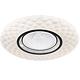Plafoniera led Tokyo, D40, 24 W, metal/plastic, alb/crom, telecomanda