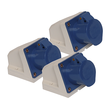  Priza industriala MAMA aplicata Comtec MF0012-86550, 2P+PE, 16 A, IP44