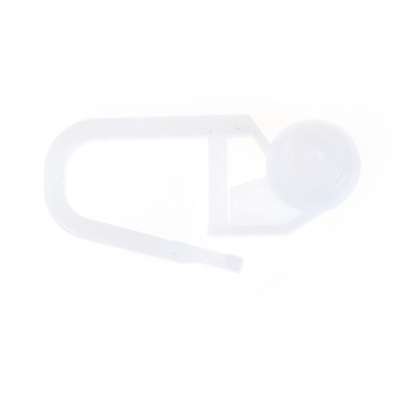 Set accesorii pentru sina cu 2 canale perdea SM3, 120-180 cm, plastic, alb