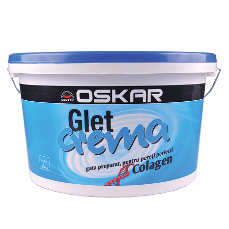 Glet colagen crema pentru interior Oskar, 15 kg 