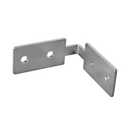 Accesoriu montare orizontala profil aluminiu Gola tip L sau C, otel, argintiu, inaltime 27 mm, adancime 65 mm