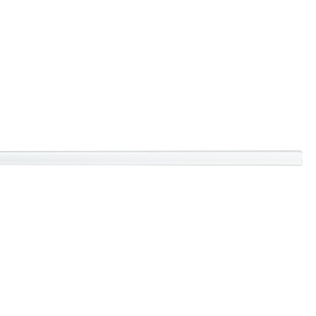 Sina perdea U, 190 cm, alb