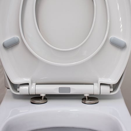 Capac WC Wirquin cu reductie pentru copii soft-close, plastic, rotund, alb