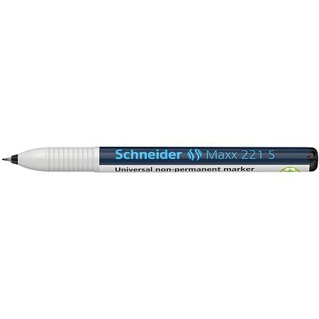 Marker nepermanent Schneider OHP 221, negru, 0.4 mm