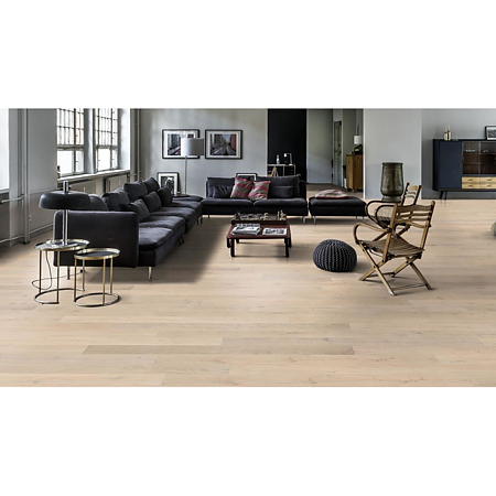 Parchet triplustratificat Karelia, stejar Cadence, imbinare Woodloc 5G, grosime 13 mm, 1860 x 127 mm