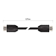 Cablu HDMI/Ethernet de mare viteza Emos, tata - tata, 0.75 m