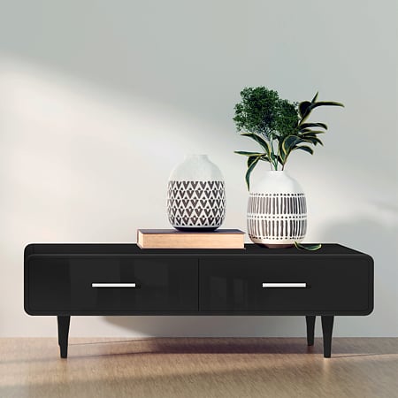 Vopsea Oskar Aqua Lucios, pentru lemn/metal/zidarie, interior/exterior, pe baza de apa, negru, 2,5 l