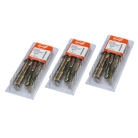 Ancora pentru gips si carton, 5 x 71 mm, 4 buc