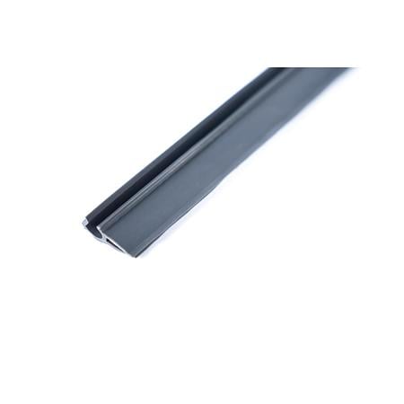 Clips prindere, plastic, gri antracit, 19 cm