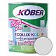 Email Kober Ecolux Kolor, pentru lemn/metal, interior/exterior, pe baza de apa, gri deschis lucios, 0.6 l