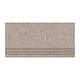 Treapta gresie exterior/interior Cesarom Breccia, maro, mat, aspect beton, rectificata, clasa de aderenta R10, PEI IV, 60 x 30 cm