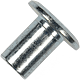 Piulita infundata cilindrica, otel zincat alb, D: 19, M8 x 16 mm