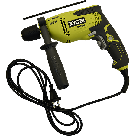 Bormasina cu percutie Ryobi RPD800K, 800W, 3000 rpm